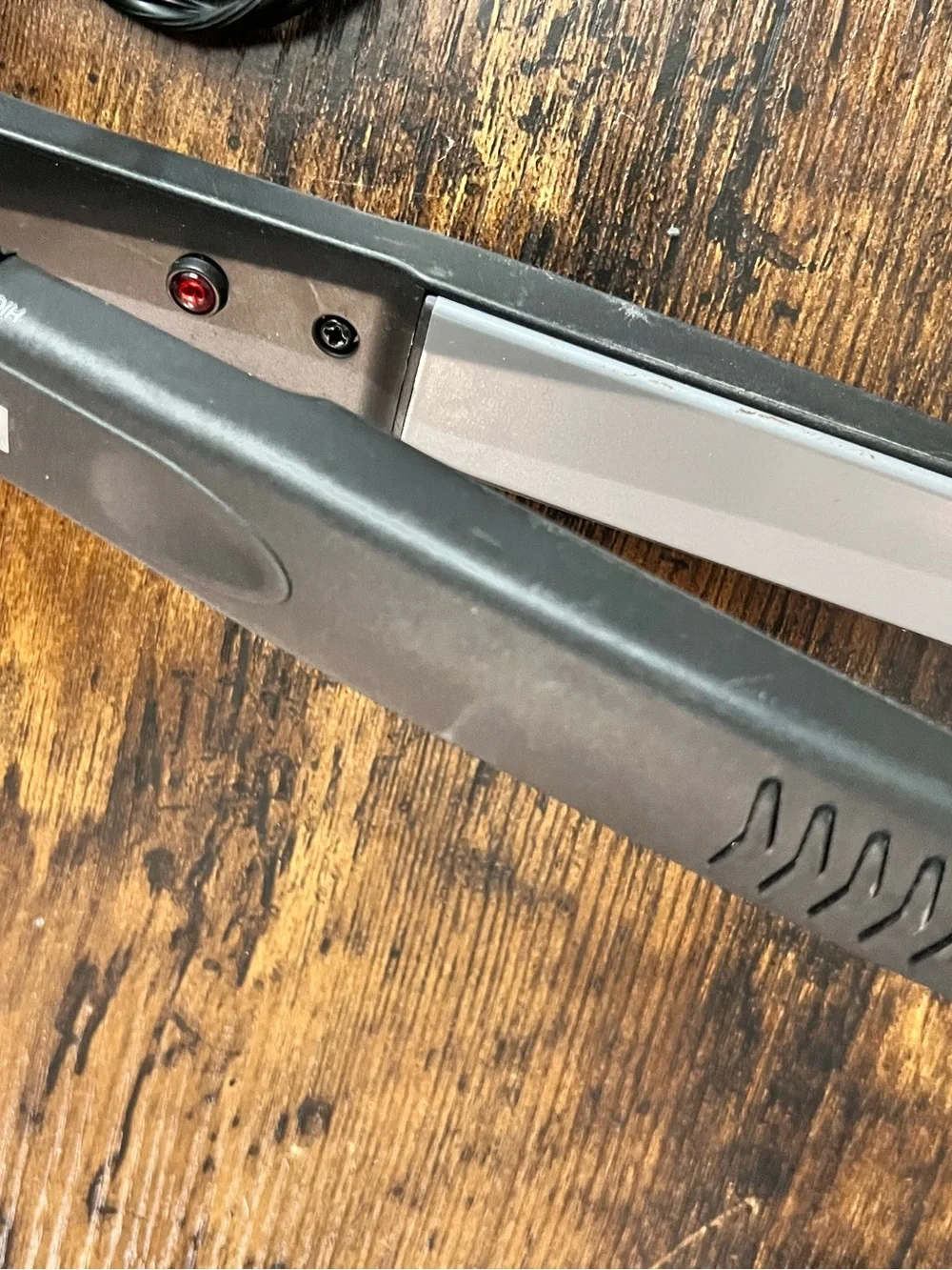Black Hair Straightener Flat Iron - Electric Styling Tool